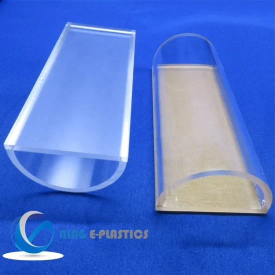 Manufacturer PMMA Tube Acrylic Tube 500mm Clear Plastic Pipe for LED Light