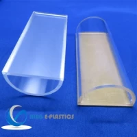 Manufacturer PMMA Tube Acrylic Tube 500mm Clear Plastic Pipe for LED Light