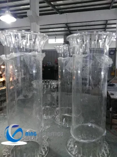 Acrylic Tank with Conical Base