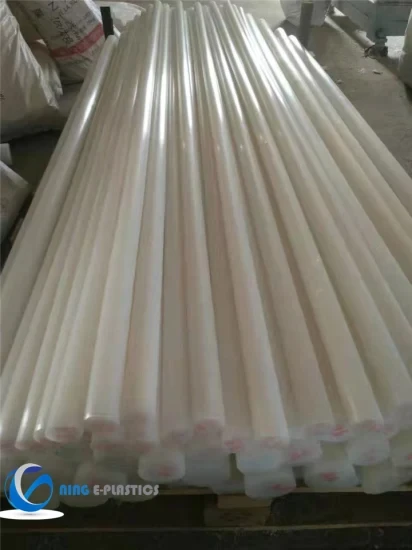 Plastic HDPE 1000 Rod Nylon PVC PP POM PE Polyethylene Round Bar