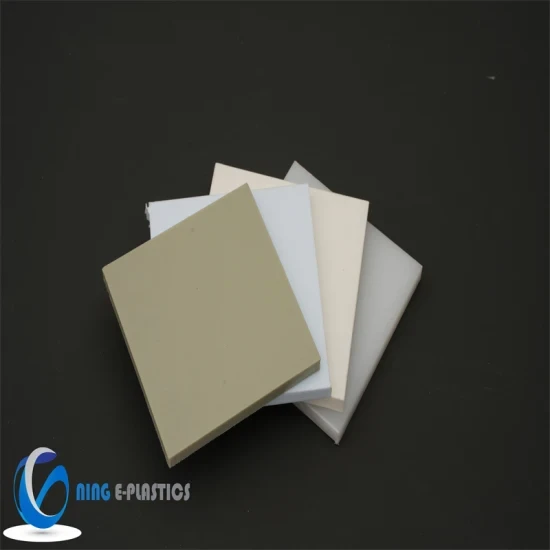 White PVC Foam Board PVC Plastic Sheet Rigid White PVC Plastic Sheet Hard Plastic Non-Transparent Sheet