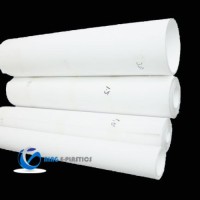 Pure White Color PTFE Moulded Sheet Customize Thickness