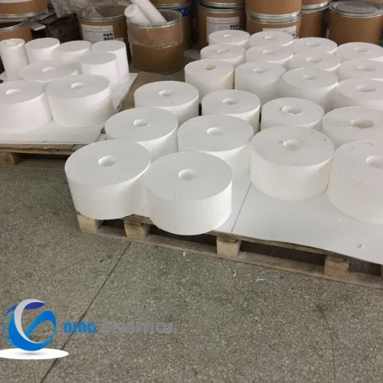 Diameter PTFE Rod 400mm Filled Carbon Teflon Rod for Gasket PTFE Expanded Sheet for Seal PTFE Tube for Busing