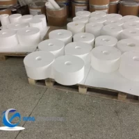 Diameter PTFE Rod 400mm Filled Carbon Teflon Rod for Gasket PTFE Expanded Sheet for Seal PTFE Tube for Busing