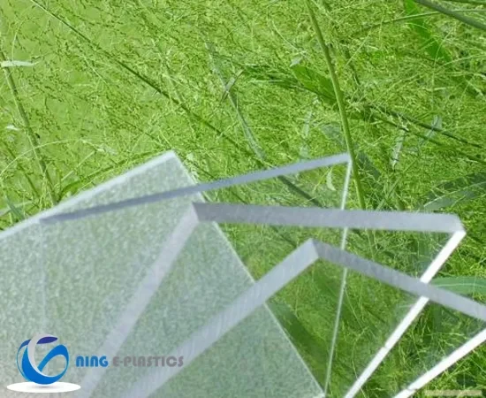 Clear Polycarbonate Sheet Twin-Wall Polycarbonate PC Sheet with Anti-UV Coating