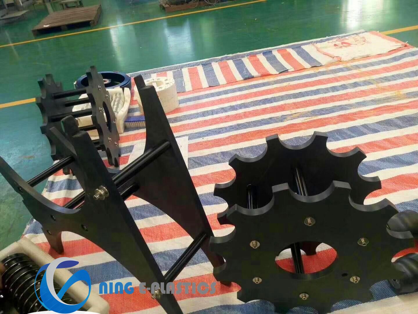 Factory Supply Customized Plastic Double Spur Gear