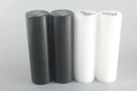 Manufacture Haiteng Customized Acetal Delrin Round Bar White Black POM Rod