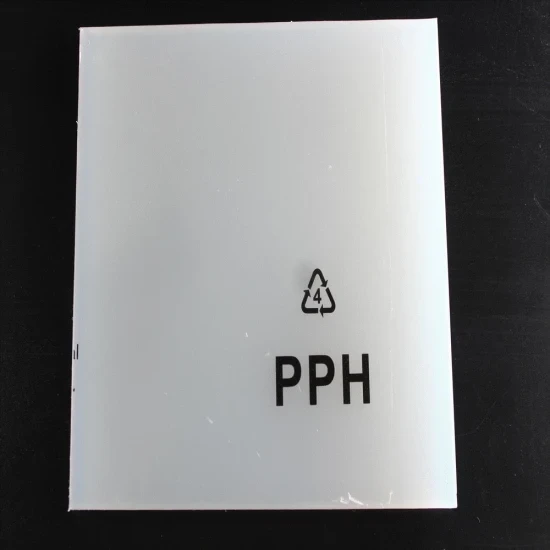 Plastics Polypropylene PE PVC Pomc PA6 PP Sheet for Chemical Industry