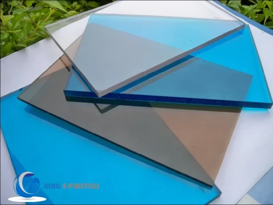 Unbreakable Glass Translucent Polycarbonate Solid Sheet for Roofing Sheets Polycarbonate Frosted Solid Sheet for LED