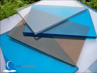 Unbreakable Glass Translucent Polycarbonate Solid Sheet for Roofing Sheets Polycarbonate Frosted Solid Sheet for LED