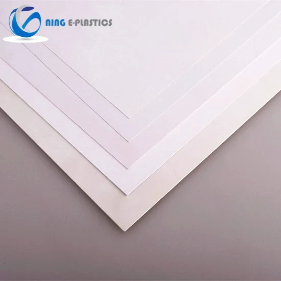 Chemicals and Fire Resistant Thickness PVC Sheet Plastic Plate 5mm