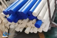 Casting Nylon Rods in Blue Colour