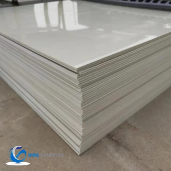 Customized PVC HDPE PA6 PP Plastic Sheet for Building Materia