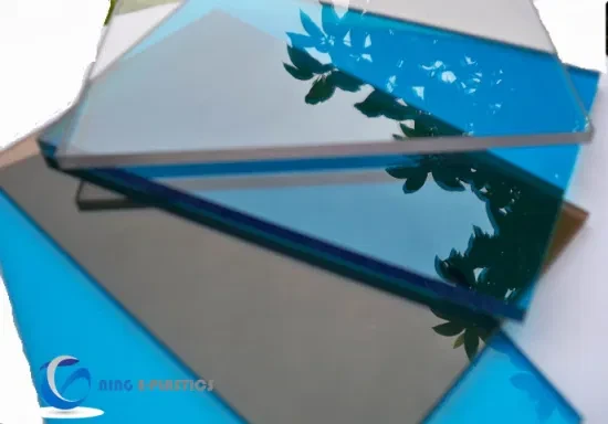 Colored Polycarbonate Sheets with UV Protection Flexible PC Plate