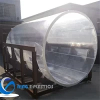 Large Diameter Acrylic Tube for Oxygen Hyperbaric Chamber