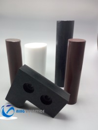 Natural PTFE Bar with High Density Engineering PTFE Rod