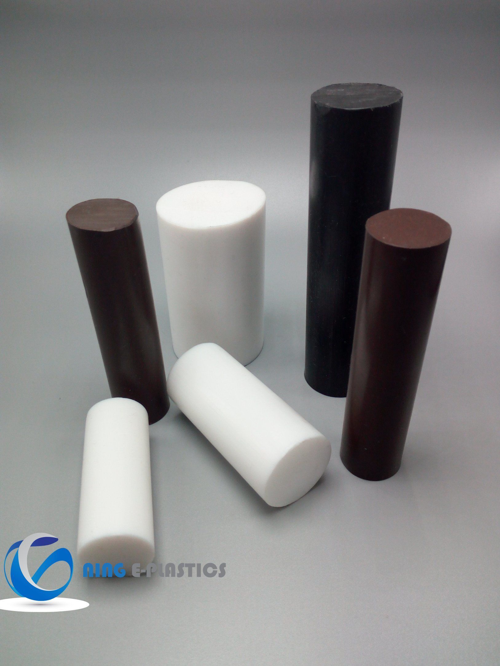 Natural PTFE Bar with High Density Engineering PTFE Rod