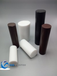 Black Plastic Teflon Rod with Excellent Corrosion-Resistance