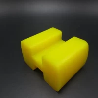 Dark Yellow Polyurethane Sheet PU Sheet for Bushing and Block