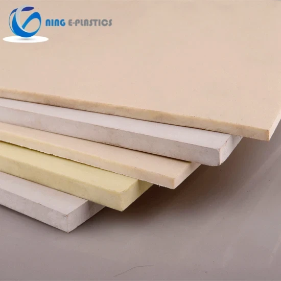 White PVC Foam Board PVC Plastic Sheet Rigid White PVC Plastic Sheet Hard Plastic Non-Transparent Sheet