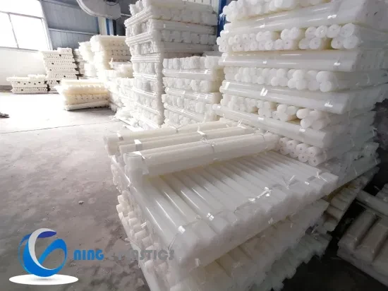 Plastics PA6 Nylon Bar Rod for Nylon V Groove Rollers China Manufacture