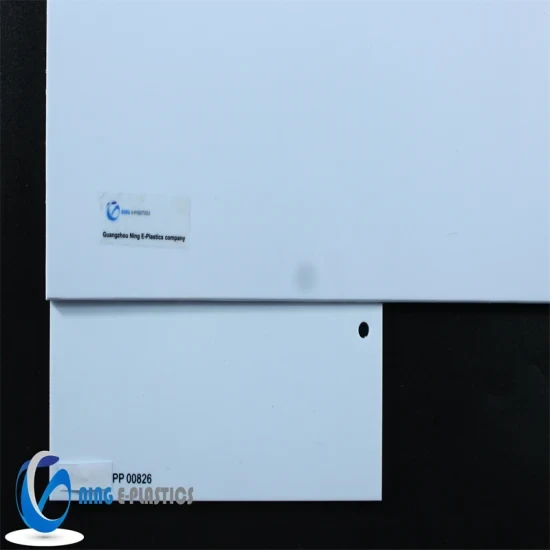 White Grey PP Board Plastic Product Polypropylene Sheet PP Panel