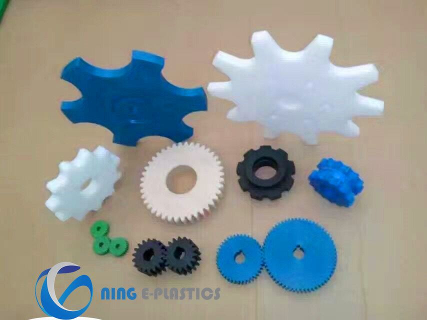 CNC Machining Plastic Gear Wheels Machined Nylon Gear