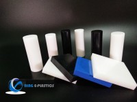 Plastics Polyamide Natural Mc Nylon Cast Nylon PA6 Rod Round Bar for Plastic Bearings