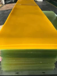 Light Yellow Polyurethane Sheet PU Sheet for Gasket