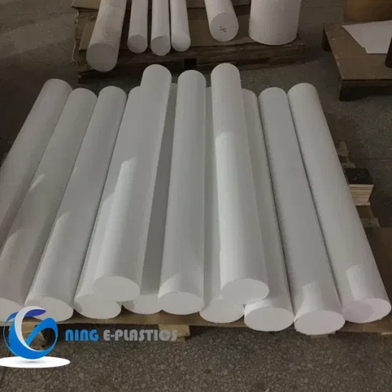 Plastics PTFE Teflon Round Bars Rods China Manufacture