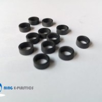 Black Plastic Teflon Rod